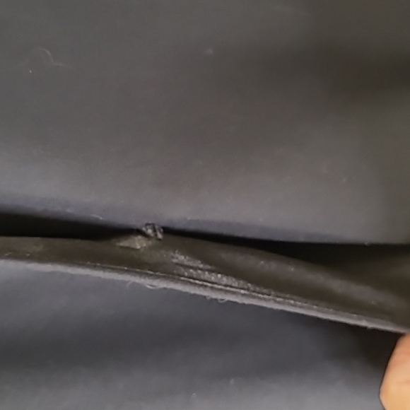 Sigrid Olsen Blue Trench Coat - Picture 5 of 7